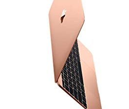 جهاز Apple MacBook 12 "Retina ، معالج Intel Core i5 ثنائي النواة بسرعة 1.3 جيجاهرتز ، وذاكرة وصول عشوائي (RAM) سعة 8 جيجابايت ، وذاكرة SSD سعة 512 جيجابايت ، ونظام تشغيل Mac OS ، وذهبي وردي (متجدد)