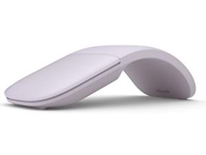 ماوس Microsoft ARC - أرجواني. أملس ، تصميم مريح ، نحيف للغاية وخفيف الوزن ، ماوس بلوتوث للكمبيوتر الشخصي / الكمبيوتر المحمول ، سطح المكتب يعمل مع أجهزة كمبيوتر Windows / Mac