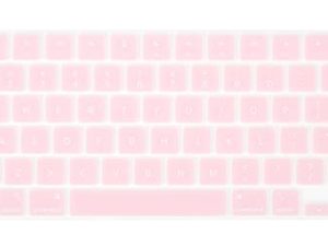 غطاء حماية لوحة مفاتيح CaseBuy لـ 2022 New MacBook Air M2 Chip 13.6 "، 2022 2021 Apple MacBook Pro 16 inch M1 Pro / Max A2485 & Apple MacBook Pro 14 inch M1 Pro / Max A2442 Protector Accessories، Rose Quartz