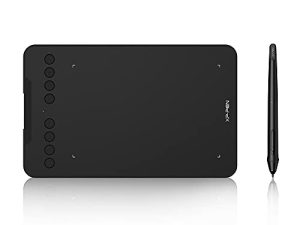 تابلت الرسم XPPen Deco Mini7 جهاز لوحي للرسومات مقاس 7 × 4 بوصة مع قلم سلبي يدعم الإمالة و 8 مفاتيح اختصار قابلة للتخصيص تابلت فني متوافق مع Chromebook / Mac / Android / Windows / Linux