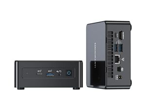 كمبيوتر صغير من GEEKOM ، كمبيوتر صغير IT8 صغير Intel i5-8259U ، كمبيوتر مكتبي صغير الحجم 8 جيجا بايت رام 256 جيجا بايت SSD Windows 11 Pro كمبيوتر مكتبي صغير مع ثنائي القناة DDR4 / HDMI2.0 4K UHD / كمبيوتر محمول ثنائي / واي فاي / بلوتوث للهدايا