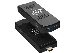 ALADAWN Intel Compute Stick 8GB 128GB SSD Windows 11 Pro Intel Celeron J4125 ، PC Stick دعم التشغيل التلقائي ، 2.4 / 5G WiFi Ethernet BT4.2،4K HD on Business Office Industrial IOT Media Home