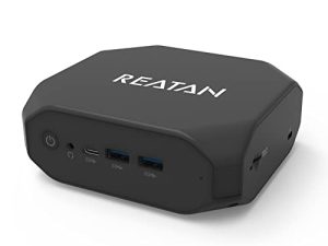 معالج Reatan Mini PC Ryzen 7 5800U AMD (حتى 4.4 جيجاهرتز) ، ذاكرة وصول عشوائي DDR4 32 جيجابايت 1 تيرابايت NVMe M.2 SSD ، WiFi 6E BT 5.2 ، شاشة ثلاثية 4K @ 60 هرتز ، Windows 11 Pro Mini Computer , Gigabit Ethernet ، USB 3.1 ، HTPC ، الألعاب
