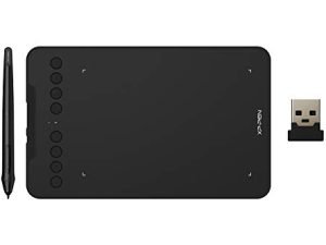 جهاز لوحي للرسم اللاسلكي XPPen Deco mini7W جهاز لوحي للرسومات اللوحي مع ضغط 8192 مستوى ، جهاز لوحي للفنان مقاس 7 × 4 بوصة للتدريس عبر الإنترنت / التعلم الإلكتروني متوافق مع Window / Mac / Android / Chrome / Linux