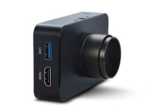 كاميرا MOKOSE بدقة 12 ميجابكسل HDMI 1080P USB HD دفق كاميرا ويب ، تسجيل 4K @ 30FPS صناعة كاميرا C / CS-Mount مع عدسة يدوية 3.2 مم بدون تشويه