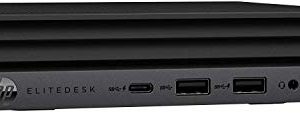 HP EliteDesk 800 G6 Mini (أحدث طراز) 10 Gen Core i5-10500 (6-Core ، حتى 4.5 جيجا هرتز) 256 جيجا بايت PCIe SSD 8 جيجا رام WiFi 6 AX + BT Windows 10 Pro (تم تجديده)