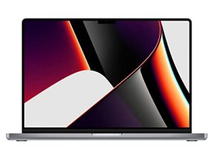 Apple MacBook Pro 16 بوصة مع شاشة Liquid Retina XDR ، شريحة M1 Max مع وحدة معالجة مركزية 10 أنوية ووحدة معالجة رسومات 24 نواة ، ذاكرة 32 جيجابايت ، 1 تيرابايت SSD ، رمادي فلكي ، أواخر عام 2021