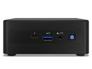 Intel NUC 11 NUC11PAHi7 Home & Business Desktop Mainsteam Kit، Barebone، Intel Core i7-1165G7 4-Core، 2.8 GHz-4.7 GHz Turbo، 28W Intel Iris Xe Graphics، with AC Cord. لا يلزم إضافة مكونات.
