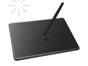 جهاز لوحي للرسم من HUION Inspiroy H430P OSU مزود بقلم بدون بطارية 4 مفاتيح ضغط ، متوافق مع Android و Linux و Windows و Mac
