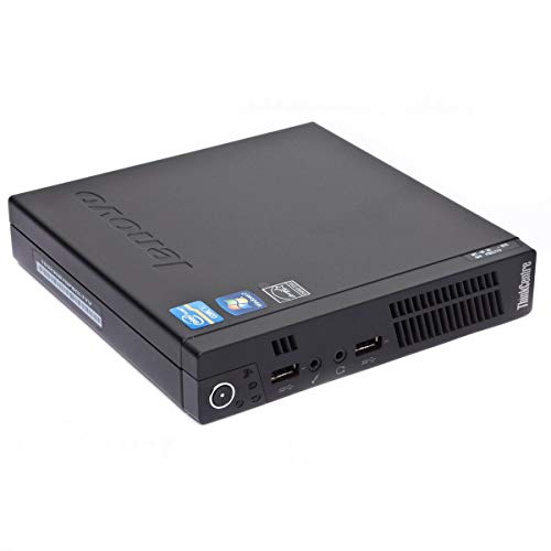 Lenovo ThinkCentre M92p Tiny Desktop - Core i5 Up to 3.6GHz و 8GB RAM و 240GB SSD و Windows 10 Pro (تم تجديده) Lenovo ThinkCentre M92p Tiny Desktop - Core i5 Up to 3.6GHz و 8GB RAM و 240GB SSD و Windows 10 Pro (تم تجديده)
