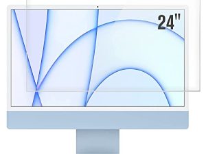 F FORITO [2 PACK] واقي شاشة كمبيوتر مضاد للتوهج متوافق مع 2021 Apple iMac 24 بوصة مع شريحة M1 ، فيلم شاشة مضاد للخدش ومضاد لبصمات الأصابع (غير لامع)