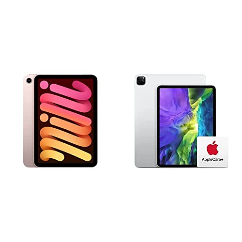 2021 Apple iPad Mini (Wi-Fi ، 64 جيجابايت) - وردي مع AppleCare + (يتم تجديده شهريًا حتى يتم إلغاؤه) 2021 Apple iPad Mini (Wi-Fi ، 64 جيجابايت) - وردي مع AppleCare + (يتم تجديده شهريًا حتى يتم إلغاؤه)