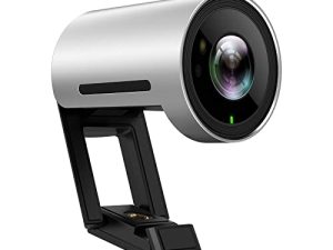 Yealink 4K Webcam UVC30 مع ميكروفون ، Windows Hello ، 120 درجة FOV ، تأطير تلقائي ، كاميرا كمبيوتر USB-A و USB-C ، كاميرا ويب بزاوية عريضة لـ Skype ، Zoom ، Teams ، FaceTime ، Hangouts ، PC / Mac / كمبيوتر محمول / سطح المكتب