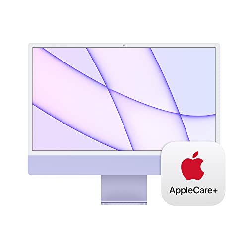 Apple 2021 iMac (24 بوصة ، شريحة M1 مع وحدة معالجة مركزية 8 أنوية و 8 أنوية GPU ، 8 جيجابايت رام ، 256 جيجابايت) - أرجواني مع AppleCare + (3 سنوات) Apple 2021 iMac (24 بوصة ، شريحة M1 مع وحدة معالجة مركزية 8 أنوية و 8 أنوية GPU ، 8 جيجابايت رام ، 256 جيجابايت) - أرجواني مع AppleCare + (3 سنوات)