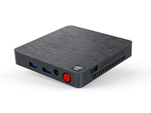 Beelink T4 PRO Windows 10 Celeron N3350 (ذاكرة تخزين مؤقت 2M ، تصل إلى 2.4 جيجا هرتز) ، 4G DDR + 64G eMMC ، 2.4G / 5GWiFi ، كمبيوتر صغير يدعم مخرج HDMI مزدوج 4K / BT4.0(T4 PRO 4 + 64