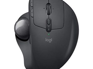 لوجيتك MX ERGO Advanced Wireless Trackball لأجهزة الكمبيوتر التي تعمل بنظام Windows و Mac (تم تجديده)