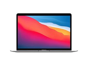 أواخر عام 2020 Apple MacBook Air مع شريحة Apple M1 (13 إنش ، 8 جيجابايت رام ، 256 جيجابايت SSD) فضي (مجدد)