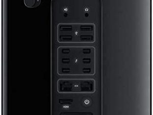 Apple Mac Pro MQGG2LL / A - 3.0 جيجاهرتز Intel Xeon E5 ثماني النواة ، i7 ، ذاكرة وصول عشوائي بسعة 64 جيجابايت ، 1 تيرابايت SSD ، AMD FirePro D500 - أسود (مجدد)