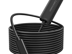 CableCreation Long USB C إلى HDMI Cable 4K @ 60Hz HDR ، 16.5FT USB Type C إلى سلك HDMI ، متوافق مع MacBook Air 2022 M2 Pro 2020 ، Pixel ، iPad Pro 2020/2018 ، Surface Book 2 ، XPS 15 ، Galaxy S20 ، 5M