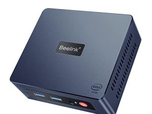كمبيوتر Beelink Mini PC w11 Mini s مع Intel N5095 (حتى 2.9 جيجاهرتز) 8 جيجابايت DDR4 128 جيجابايت SSD أجهزة كمبيوتر صغيرة ، شاشة عرض مزدوجة 4K ، علامة تجارية مزدوجة WiFi 5 Linux PC (Ubuntu.etc) ، HTPC ، Family-NAS ، تشغيل تلقائي ، استيقظ LAN