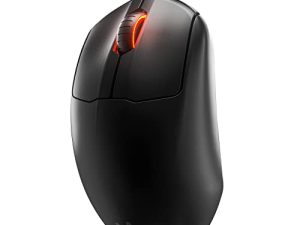 ماوس ألعاب ستيل سيريز Esports اللاسلكي FPS - خفيف الوزن للغاية - إصدار Prime - 5 أزرار قابلة للبرمجة - 2.4 جيجا هرتز خالية من التأخير - بطارية 100 ساعة - مستشعر 18K CPI - مفاتيح بصرية مغناطيسية - الكمبيوتر الشخصي / Mac