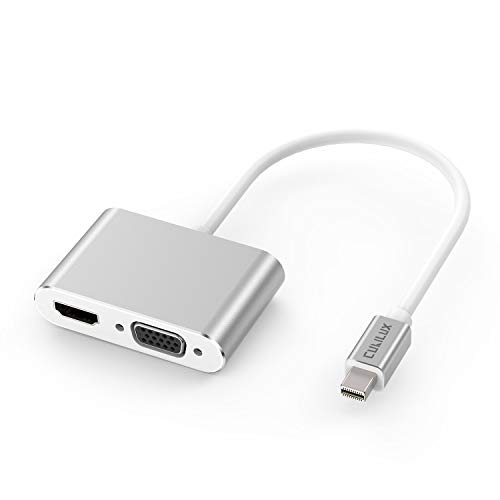 محول Cubilux Mini DisplayPort إلى HDMI VGA ، محول 4K Mini DP Thunderbolt 2 إلى HDMI VGA متوافق مع 2015 MacBook Pro ، 2015 iMac ، 2018 Mac Mini وما قبله ، Surface Pro 6/5/4 ، Think Pad More محول Cubilux Mini DisplayPort إلى HDMI VGA ، محول 4K Mini DP Thunderbolt 2 إلى HDMI VGA متوافق مع 2015 MacBook Pro ، 2015 iMac ، 2018 Mac Mini وما قبله ، Surface Pro 6/5/4 ، Think Pad More