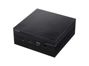 ASUS PN50 AMD MiniPC 8 Core CPU، 16 جيجا بايت رام، PCI-E 512 جيجا بايت SSD، WiFi 6، Windows 10 Pro مع دعم ما يصل إلى 4 شاشات 4K