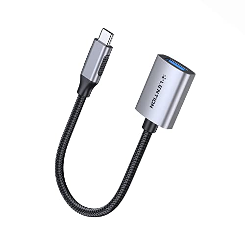 محول LENTION USB C إلى USB 3.0 ، من النوع C ذكر إلى USB 3.0 أنثى OTG متوافق مع 2022-2016 MacBook Pro ، جديد iPad Pro / Mac Air / Surface ، Chromebook ، هاتف / جهاز لوحي (CB-C6-1P ، رمادي فلكي) محول LENTION USB C إلى USB 3.0 ، من النوع C ذكر إلى USB 3.0 أنثى OTG متوافق مع 2022-2016 MacBook Pro ، جديد iPad Pro / Mac Air / Surface ، Chromebook ، هاتف / جهاز لوحي (CB-C6-1P ، رمادي فلكي)