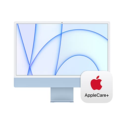 Apple 2021 iMac (24 بوصة ، شريحة M1 مع وحدة معالجة مركزية 8 أنوية و 8 أنوية GPU ، 8 جيجابايت رام ، 256 جيجابايت) - أزرق مع AppleCare + (3 سنوات) Apple 2021 iMac (24 بوصة ، شريحة M1 مع وحدة معالجة مركزية 8 أنوية و 8 أنوية GPU ، 8 جيجابايت رام ، 256 جيجابايت) - أزرق مع AppleCare + (3 سنوات)