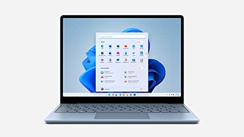 Microsoft Surface Laptop Go - شاشة لمس 12.4 بوصة - Intel Core i5 - ذاكرة 8 جيجا بايت - SSD 256 جيجا بايت - أزرق ثلجي Microsoft Surface Laptop Go - شاشة لمس 12.4 بوصة - Intel Core i5 - ذاكرة 8 جيجا بايت - SSD 256 جيجا بايت - أزرق ثلجي