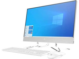 HP Pavilion 27 Touch Desktop 2TB SSD 32GB RAM Exreme (معالج AMD Ryzen مع أربعة أنوية و Max Boost 3.70 جيجا هرتز ، 32 جيجا بايت رام ، 2 تيرا بايت SSD ، 27 بوصة FullHD IPS شاشة تعمل باللمس ، ويندوز 10) كمبيوتر الكل في واحد
