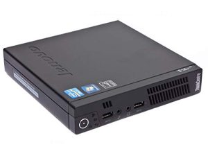 Lenovo ThinkCentre M92p Tiny Desktop - Core i5 Up to 3.6GHz و 8GB RAM و 120GB SSD و Windows 10 Pro (تم تجديده)