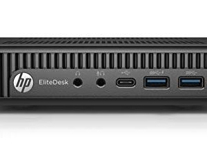 كمبيوتر HP 600 G2 Micro كمبيوتر برج صغير (Intel Quad Core i7-6700T ، 32GB DDR4 Ram ، 512GB SSD SSD ، WiFi ، VGA ، USB 3.0) Win 10 Pro (تم تجديده)