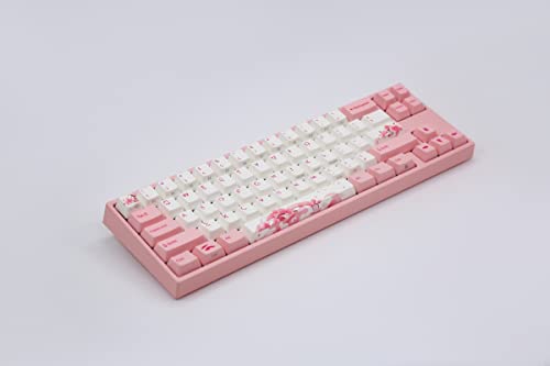 Ducky x Varmilo Miya Mac Pro Sakura R2 White LED 65٪ Double Shot PBT لوحة مفاتيح ميكانيكية (Cherry MX Brown) Ducky x Varmilo Miya Mac Pro Sakura R2 White LED 65٪ Double Shot PBT لوحة مفاتيح ميكانيكية (Cherry MX Brown)