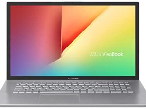 كمبيوتر محمول ASUS VivoBook Home & Entertainment (Intel i5-1035G1 رباعي النواة ، 8 جيجا بايت رام ، 128 جيجا بايت SSD + 1 تيرا بايت HDD ، Intel UHD ، 17.3 بوصة Full HD (1920x1080) ، بصمة ، WiFi ، Bluetooth ، كاميرا ويب ، Win 10 Home) (تم تجديده)