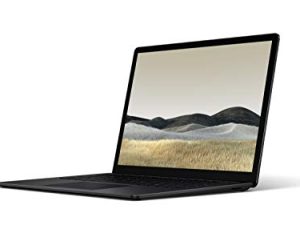 Microsoft Surface Laptop 3 - شاشة لمس 13.5 بوصة - Intel Core i5 - ذاكرة 8 جيجا بايت - محرك أقراص مزود بذاكرة مصنوعة من مكونات صلبة سعة 256 جيجا بايت - أسود غير لامع