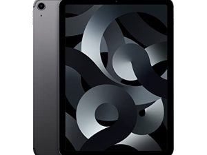 2022 Apple iPad Air (10.9 بوصة ، Wi-Fi + Cellular ، 64 جيجابايت) رمادي فلكي (مجدد)