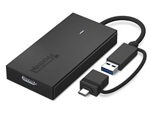 محول USB C إلى DisplayPort قابل للتوصيل ، محول رسومات فيديو عالمي لـ USB 3.0 و USB-C Macs و Windows ، قم بتوسيع شاشة DisplayPort حتى 1080p @ 60Hz