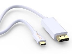 كابل Cubilux 4K @ 120Hz USB C إلى DisplayPort 1.4 متوافق مع Samsung DEX S22 / S21 / S20 Note 20/10 Tab S8 / S7 / S6 ، iPad Pro / iPad Air 4 ، M1 MacBook ، ThinkPad Legion Dell XPS 13/15/17 HP سبيكتر ، 6 أقدام