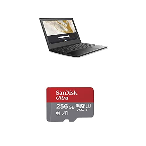 Lenovo IdeaPad 3 11 Chromebook 11.6 "كمبيوتر محمول ، شاشة 11.6 بوصة عالية الدقة (1366 × 768) ، معالج Intel Celeron N4020 + بطاقة SanDisk Ultra microSD UHS-I بسعة 256 جيجابايت لأجهزة Chromebook Lenovo IdeaPad 3 11 Chromebook 11.6 "كمبيوتر محمول ، شاشة 11.6 بوصة عالية الدقة (1366 × 768) ، معالج Intel Celeron N4020 + بطاقة SanDisk Ultra microSD UHS-I بسعة 256 جيجابايت لأجهزة Chromebook