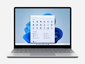 Microsoft Surface Laptop Go - شاشة لمس 12.4 بوصة - Intel Core i5 - ذاكرة 8 جيجا بايت - SSD 128 جيجا - بلاتينيوم