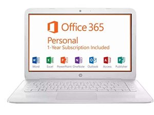 كمبيوتر محمول Flagship HP Stream 14.0 بوصة عالي الدقة بإضاءة خلفية WLED ، معالج Intel ثنائي النواة يصل إلى 2.48 جيجاهرتز ، 4 جيجابايت DDR3 ، 64 جيجابايت SSD ، مكتب 365 شخصي مجاني لمدة عام واحد ، 802.11ac ، بلوتوث ، HDMI ، كاميرا ويب ، عمر بطارية يصل إلى 10 ساعات ، Win 10