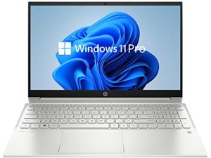 أحدث كمبيوتر محمول HP Pavilion Business ، شاشة 15.6 بوصة عالية الدقة ، معالج Intel Core i7-1195G7 ، ذاكرة وصول عشوائي 16 جيجابايت ، 1 تيرابايت SSD ، قارئ بصمات الأصابع ، HDMI ، كاميرا ويب ، Windows 11 Pro ، فضي