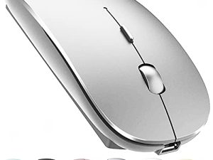 ماوس بلوتوث قابل لإعادة الشحن لأجهزة الكمبيوتر المحمول iPad Pro iPad Air MacBook Pro MacBook Air Wireless Mouse لأجهزة الكمبيوتر المحمول MacBook Chromebook Win8 / 10