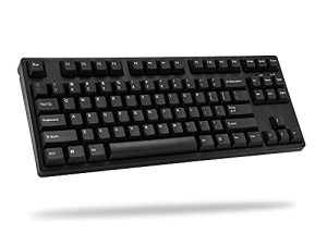 لوحة مفاتيح ميكانيكية مريحة iKBC CD87 V2 مع مفتاح Cherry MX Brown لنظامي التشغيل Windows و Mac ، لوحة مفاتيح بدون مفاتيح مطورة مع Mistel PBT Double Shot Keycaps لسطح المكتب والكمبيوتر المحمول ، جودة بناء صلبة