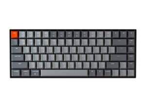 Keychron K2 75٪ لوحة مفاتيح ميكانيكية لاسلكية تعمل بالبلوتوث مع مفتاح Gateron G Pro Brown / إضاءة خلفية LED بيضاء / USB C / Anti Ghosting / N-Key Rollover ، لوحة مفاتيح ألعاب 84 مفتاحًا لنظام التشغيل Mac Windows-الإصدار 2