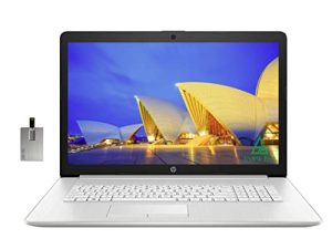 2022 HP 17.3 "FHD كمبيوتر محمول للأعمال ، الجيل الحادي عشر من Intel Core i5-1135G7 (Beats Intel i7-1065G7) ، ذاكرة وصول عشوائي 16 جيجا بايت ، 512 جيجا بايت PCIe SSD ، رسومات Intel Iris X ، لوحة مفاتيح بإضاءة خلفية ، بلوتوث ، Win 10 Pro ، فضي ، بطاقة USB 32 جيجا بايت