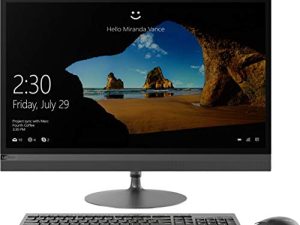 Lenovo IdeaCentre 520-27 AIO - 27 بوصة تعمل باللمس 2560 × 1440 - i5-8400T - 8 جيجا بايت - 1 تيرا بايت HDD - أسود