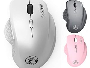 ماوس بلوتوث لأجهزة الكمبيوتر المحمول MacBook Pro MacBook Air Mac Laptop Windows Chromebook Bluetooth Mouse (فضي)