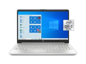 كمبيوتر محمول 2021 HP 15.6 بوصة HD LED ، معالج Intel Core i3-1005G1 ، ذاكرة وصول عشوائي 8 جيجا بايت ، 256 جيجا بايت SSD ، Wi-Fi 5 ، HDMI ، كاميرا ويب ، بلوتوث ، Windows 10 S ، فضي طبيعي ، ملحقات W / IFT